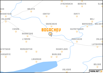 map of Bogachëv