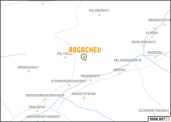 map of Bogachëv