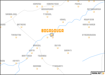 map of Bogadouga