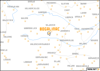 map of Bogalinac