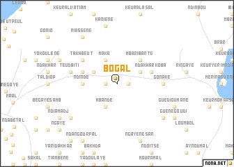 map of Bogal