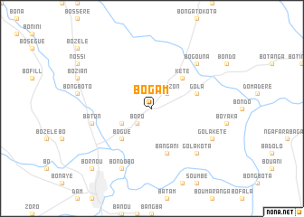 map of Bogam