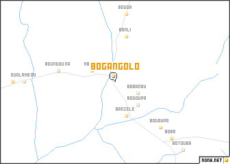 map of Bogangolo