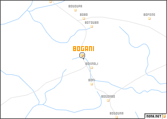 map of Bogani