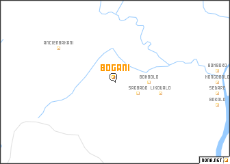 map of Bogani