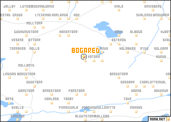 map of Bogared