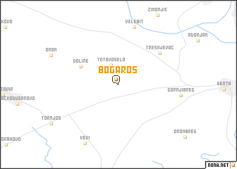 map of Bogaroš