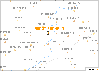 map of Bogatishchevo