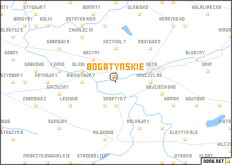 map of Bogatyńskie