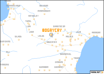 map of Bogaycay