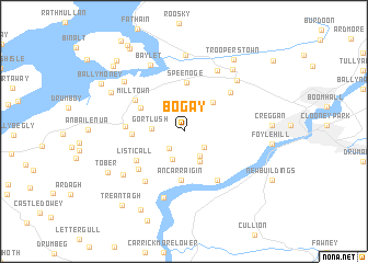 map of Bogay