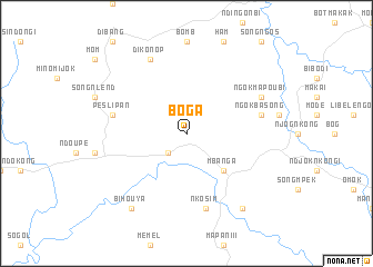 map of Boga