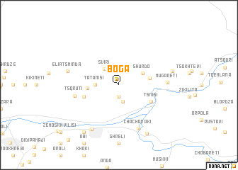 map of Boga