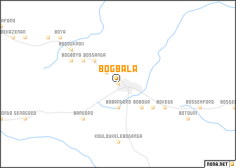 map of Bogbala