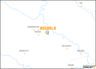 map of Bogbala