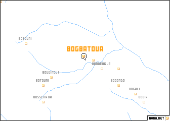 map of Bogbatoua