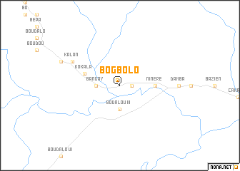 map of Bogbolo