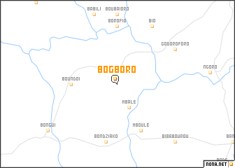 map of Bogboro
