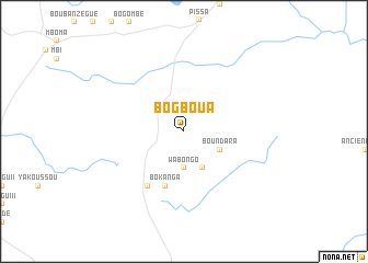 map of Bogboua