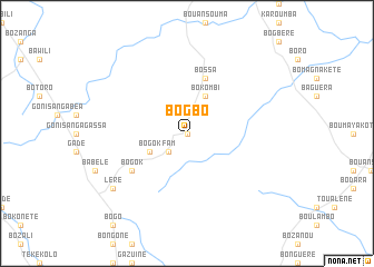 map of Bogbo