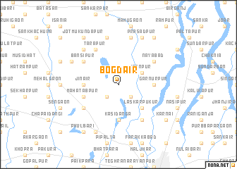 map of Bogdair