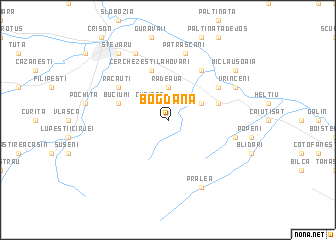 map of Bogdana