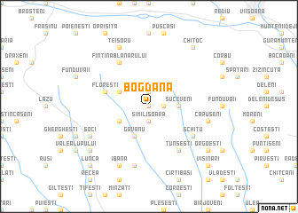 map of Bogdana