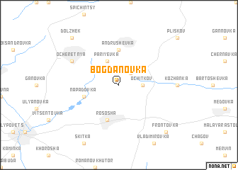 map of Bogdanovka
