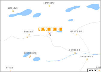 map of (( Bogdanovka ))