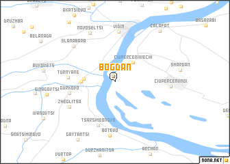 map of Bogdan