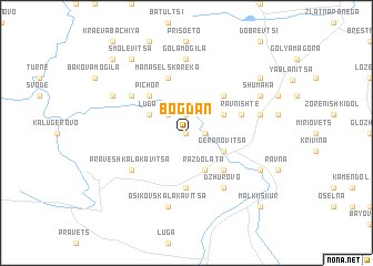 map of Bogdan