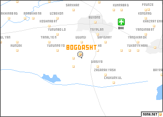 map of Bog-Dasht