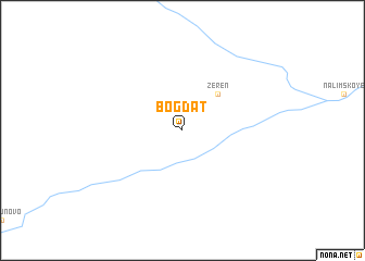 map of Bogdat\