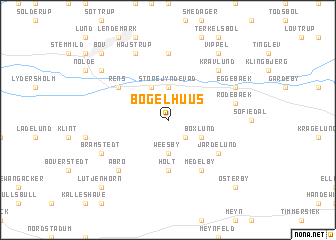 map of Bögelhuus