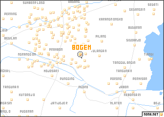 map of Bogem