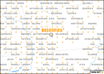 map of Bogenried