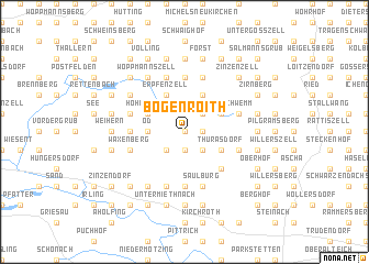 map of Bogenroith