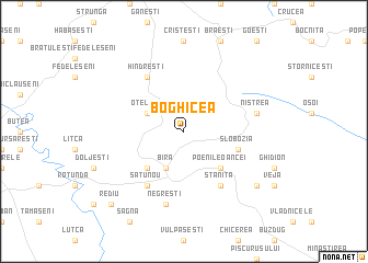 map of Boghicea