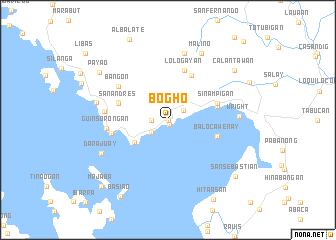 map of Bogho