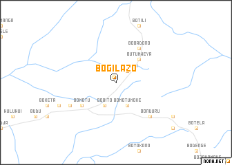 map of Bogilazo