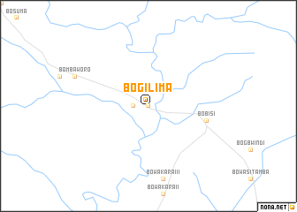 map of Bogilima