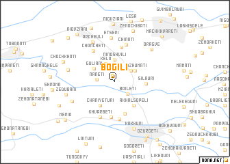 map of Bogili