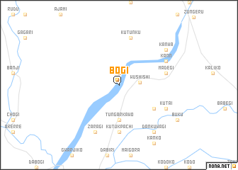 map of Bogi