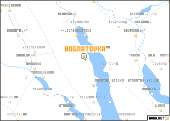 map of Bognatovka