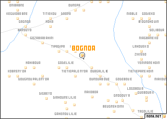 map of Bognoa