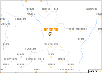 map of Bogoba