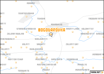 map of Bogodarovka