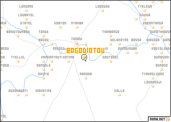 map of Bogodiotou