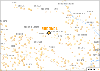 map of Bogodol