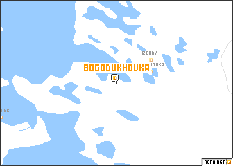 map of Bogodukhovka